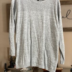 Talbots Gray Crew Neck Sweater